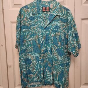 Ocean Gear Catalina Tropical Leaf Print Men's Shirt